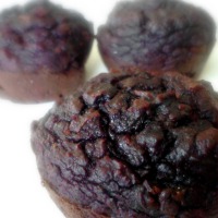 Flourless Brownie Cupcakes